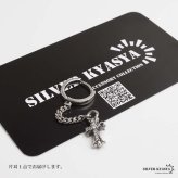 シルバー925 クロスピアス チェーンピアス ドロップピアス フープピアス シルバー ストーン キラキラ 小ぶり 十字架 片耳1点 メンズ 男性 金属アレルギー対応 イヤリング