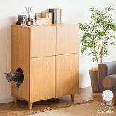 ラック あす楽 キャットトイレクローゼット 猫トイレ収納 隠す おしゃれ 家具 目隠し ペット用品 ねこ カバー 棚 収納棚 トイレ収納 猫砂飛散防止 ブラウン 猫用トイレ ナチュラル ホワイト 新生活