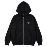 Reebok リーボック ジップパーカー メンズ レディース rm-6105 スウェットパーカー フルジップ 長袖 フーディー 裏起毛 暖かい ロゴ 刺繍 ビッグシルエット オーバーサイズ 羽織り スポーティ カジュアル M L LL 2026FW Karlas 別注