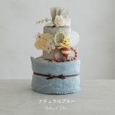 Sassy baby カミカミみつばちタオルおむつケーキ | 出産祝い ベビーシャワー sassy タオル 赤ちゃん 男の子 女の子 かわいい プレゼント ギフト 贈り物 カミカミみつばち