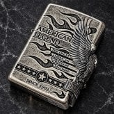 ZIPPO ハーレー ダビッドソン ジッポ ライター アンティークシルバー 銀古美 3面大型メタル 鷲 HARLEY-DAVIDSON 日本国内限定モデル かっこいい メンズ ギフト
