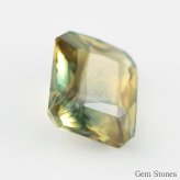 非加熱 バイカラーサファイア 3.60ct ルース 宝石 裸石 大粒 グリーン イエロー バイカラー サファイア ジュエリー オリジナル 制作 コレクション 誕生石 9月 記念 お守り 誕生日 プレゼント