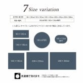 ラグ カーペット 1畳 無地 シャギー調 選べる7色 『ラルジュ』 約90×185cm（ホット 対応）