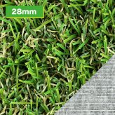 リアル人工芝 メモリーターフ AIR エア 幅1m×長さ10m 芝丈28mm 潰れてもリアルさをキープ グリーンカラー 室内 水はけ 芝生マット 人工芝生 人工芝ロール 芝生 ロールタイプ 庭 ベランダ テラス バルコニー ガーデニング ガーデン 屋上緑化   雑草対策