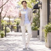 CASTELBAJAC カステルバジャック 長財布 ルル ラウンドファスナー ウォレット 普段使い 使いやすい メンズ レディース ギフト プレゼント ホワイト 073625