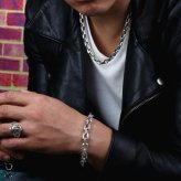 シルバー925素材 唐草透彫り 太陽神リング アラベスク ゴシック リング ユニセックス フリーサイズ 指輪