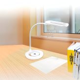 ジェントス（ GENTOS ）Qi充電機能搭載   LEDデスクライト   COSDL-88   高演色   Ra95   3段階調光   USB給電付   ブルーライト軽減   白色   #53760   目にやさしいLEDライト   PSE認証