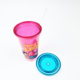 スヌーピー ストロータンブラー (ピンク) コップ ランチ SNOOPY