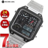 シチズン レコードレーベル RECORD LABEL JG2126-69E サーモセンサー 特定店取扱いモデル 腕時計 メンズ レディース CITIZEN THERMO SENSOR ブラック