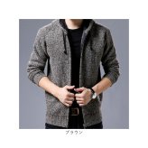 カーディガン メンズ 通販 ニット ニットカーディーガン セーター メンズセーター ジャケット メンズジャケット アウター 男性 通勤 通学 紳士 おしゃれ お洒落 裏ボア 厚手 防寒 暖かい 長袖 ジップ フード カジュアル