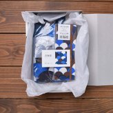 【送料無料】京都の手染め和紙 ペンケース＋手ぬぐい ギフトセット 幸せの文様 和柄 日本製｜箱入り・のし・メッセージカード無料｜就職祝い 退職 誕生日 文房具 プレゼント Fuwa Market