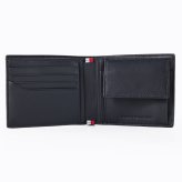 高品質ヨーロッパ輸入モデル トミーヒルフィガー 二つ折り財布 小銭入れ付き BUSINESS SAFIANO CC AND COIN メンズ レディース スペースブルー AM0AM14784 DW6 SPACE BLUE ウォレット 折財布 送別会 誕生日 結婚祝い 結婚式 彼氏 息子 夫 男性 名刺入れ 高級 母の日【スペシャルラッピング660円(別売り)】 即日発送 彼氏 財布 ホワイトデー
