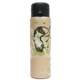 ワンタッチボトル480ml 和柄 841-004 841-005 841-006 841-009 送料無料 水筒 ステンレスボトル 保冷 保温 ボトル 舞妓 蒔絵 風神雷神 寿司 日本 日本伝統 ギフト 持ち運び おしゃれ 舞妓
