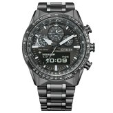 シチズン プロマスター スカイ エコドライブ 腕時計 メンズ JV2005-58E ソーラー クロノグラフ アナデジ CITIZEN PROMASTER SKY【2025 新作】