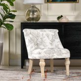 チェア 椅子 ー 木製 アンティーク ジェニファーテイラー Jennifer Taylor ラムズゲイト Toile de Jouy(トワル ド ジュイ) イタリアン ヨーロピアン ロココ調 輸入家具 新生活