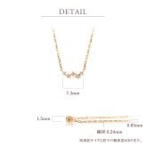 ダイヤモンド ネックレス 0.03ct カシオペア 星 K10 K18 10K 18K 10金 18金 プラチナ 女性 レディース 誕生日 記念日 プレゼント ギフト 誕生日プレゼント 10代 20代 30代 40代 妻 彼女 スター ゴールド ホワイトゴールド ピンクゴールド イエローゴールド ダイヤ 重ね付け アクセサリー アレルギー対応 金属アレルギー クリスマス
