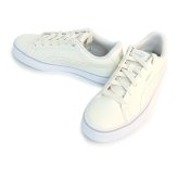プーマ PUMA スニーカー メンズ レディース ローカット プーマ V コート バルク EB スニーカー アイボリー系 389908-04