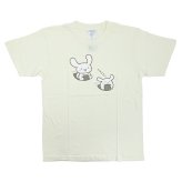 サンリオ シナモロール × なんでもいきもの Tシャツ(M) アイボリー シナモン アパレル Sanrio 送料込み