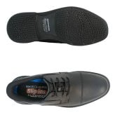 SKECHERS スケッチャーズ スリップインズ ウォータープルーフ ドレストン ラムジー 205837 BBK ブラック 防水 ビジネスシューズ 革靴