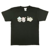 サンリオ キキララ × なんでもいきもの Tシャツ(M) ブラック アパレル Sanrio 送料込み
