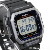 カシオ コレクション CASIO Collection デジタル 腕時計 W-738H-1AJF ブラック【2026 新作】
