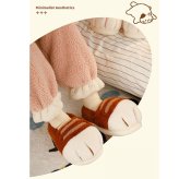 ルームシューズ もこもこ 通販 かわいい スリッパ 猫 室内スリッパ 室内履き ルームスリッパ 暖かい あたたかい ねこ 猫の爪 滑り止め 柔らか ふんわり 保温 防寒 前詰まり 猫スリッパ ふわふわ 秋 冬 可愛い レディース メンズ 新生活 来客用