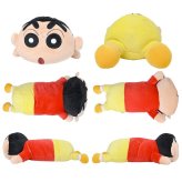 クッション クレヨンしんちゃん ぬいぐるみ クッション クレしん もっちり寝そべりクッション しんちゃん シロ ぶりぶりざえもん パジャマ もちもち もっちり 枕 まくら 大きい キャラクター インテリア グッズ 雑貨 贈り物 子供 キッズ 男の子 女の子 プレゼント ギフト 