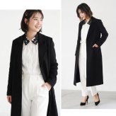 Filomo カシミヤ 100% コート レディース ガウン ロング 115cm 秋冬 内モンゴル産 カシミヤ100% ダブルフェイス 手縫い キャメル/グレー/ブラック M/L/LL フォーマル 冠婚葬祭 ゆったり 大きいサイズ ギフト プレゼント 6F (02000163r)