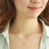 ダイヤモンド ネックレス プラチナ 0.2ct ペンダント レディース シンプル 4月 誕生石 天然石 ジュエリー アクセサリー ギフト プレゼント 贈り物