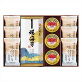 大森屋 海の幸 詰め合わせ ギフトセット 3種入 味付のり 焼海苔 ご飯のお供 海苔 かにほぐし身 缶詰