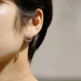 HARIO ハリオ ピアス アクセサリー スモールサークル HAW-SC-002P ガラス 耐熱ガラス 女性 レディース おしゃれ 上品 ギフト プレゼント カジュアル フォーマル 誕生日 ジュエリー 母の日 サマーアクセ プチギフト 20代 30代 40代 50代 60代