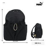 PUMA ゾフィー ミニリュック 11L リュック 大容量 リュックサック 撥水加工 かばん カバン 鞄 普段使い レディース ギフト プレゼント ブラック j20529