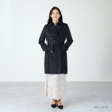 トレンチコート コート アウター ライナー付き コットン100％ レディース 撥水加工 入学式 入園式 卒入学 Filomo トレンチ 春コート ベージュ ブラック 大きいサイズ スプリングコート フォーマル 通勤 通学 卒業式 卒園式 ギフト プレゼント 5F (2596r)
