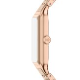 フォッシル FOSSIL 腕時計 レディース RAQUEL デイト アナログ ステンレススチール＆ソルトキャラメルセラミックウォッチ CE1137【2026 新作】