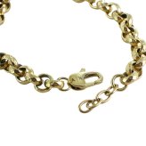 アルマーニエクスチェンジ ブレスレット メンズ レディース ゴールド ステンレス A|X ロゴ チェーン ユニセックス アクセサリー 誕生日 記念日 プレゼント ギフト ARMANI EXCHANGE 並行輸入品 成人 卒業 入学
