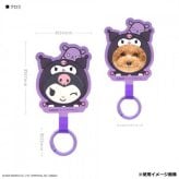 サンリオ クロミ フレームマルチリングプラス スマホリング 落下防止 挟むだけ スマホケース ストラップホルダー おしゃれ キャラクターグッズ KU サンリオ正規ライセンス品