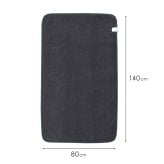 電気敷き毛布 フランネル 140×80cm ダニ退治 洗える 電気毛布 敷き毛布 電気敷毛布 温度調節 TEKNOS テクノス EM-541F
