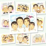 似顔絵 結婚記念日 贈り物 プレゼント ギフト 名入れ 手描き 結婚20周年 お祝い 記念日 結婚記念日 お父さん 家族 両親 夫婦 お母さん 下書き確認 名入れ 修正無料 一生もの サプライズ かわいい 喜ばれる 20周年 感謝 記念 思い出 お祝いの品 キレイ 感謝の品 イラスト お祝い返し 傘寿祝い クリスマス 快気祝い 大人数 喜寿祝い 感動 ホワイトデー