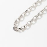 リンク チェーン ネックレス シンプル お揃い ペアアクセ ユニセックス