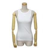 ガニー GANNI トップス タンクトップ T3897-151 ウィメンズ レディース Bright White ホワイト 海外正規品