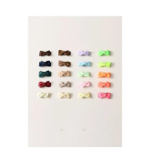犬 ヘアピン 5点セット リボン ペット ヘアクリップ 犬用 猫用 ヘアアクセサリー ペットアクセサリー ミニリボン 小型犬 猫 前髪クリップ トップノット かわいい おしゃれ 軽量 パステル カフェカラー レトロカラー
