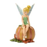 ティンカー・ベル オン パンプキン 14.6cm ピーターパン ハロウィン | ディズニー トラディションズ ジムショア グッズ フィギュア 人形 置物 彫刻 Jim Shore 正規輸入品