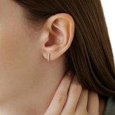 【無料ラッピング】  ヨンドシー 4℃ K10ホワイトゴールド ピアス ダイヤモンド ブランド 正規品 新品 ギフト プレゼント 人気 おすすめ 誕生日 記念日 クリスマス 送料無料