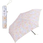 wpc. フラワーアンドステム mini 花柄 フラワー 総柄 ミニ 折り畳み傘 晴雨兼用 定形外 送料無料 日傘 雨傘 傘 UVカット AL02-045-002 撥水 軽量 wpc