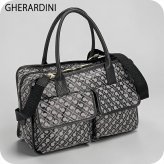 ゲラルディーニ ハンドバッグ レディース ブランド GHERARDINI Italy GHB0247 GRANI グレー/ブラック