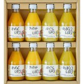 お歳暮・冬ギフト 伊藤農園 100%ピュアジュース180ml8本セット (ITO-50708g) ※送料無料(北海道・沖縄・離島への配送不可)