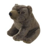 吉徳 りくのなかまたち ぬいぐるみ ヒグマ 熊 くま 動物 リアル 本格的 インテリア 雑貨 人形 癒し 子供 誕生日 プレゼント ギフト 180253