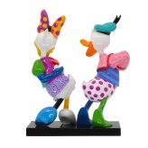 ロメロ ブリット Romero Britto ディズニー バイ ブリット Disney by Britto デイジー＆ドナルド イン ラブ 置物 フィギュア 人形 6020360 ドナルドダック インテリア