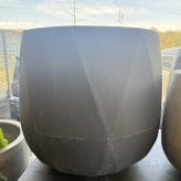 鉢カバー おしゃれ 大型 18号 13.5号 丸型 ポリゴナル ユーポット L M サイズ 高級 北欧 室内 屋内 観葉植物用 サボテン 特大 玄関 インテリア プランター 深型