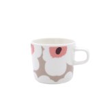 マリメッコ ウニッコ コーヒーカップ 200ml クレイ/ホワイト/ローズ marimekko UNIKKO 耐熱 電子レンジ対応 ギフト 結婚祝い プレゼント 贈り物